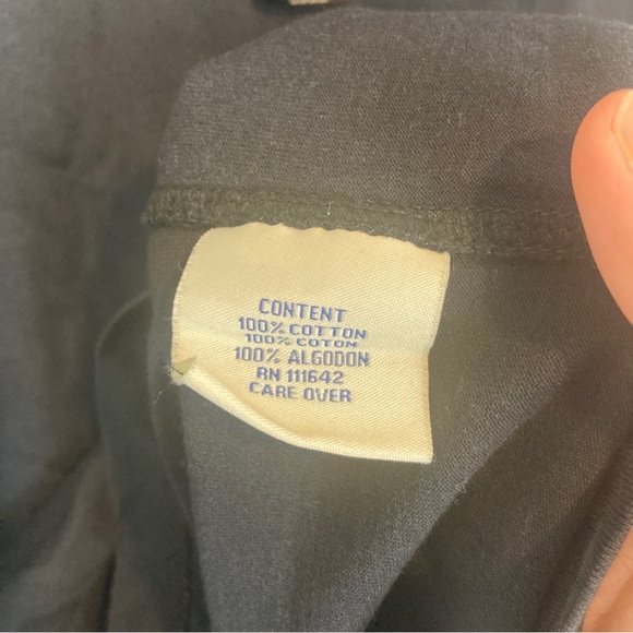 Coogi Australia Mens Button-Up Shirt Black Short Sleeve Shoulder Tabs Pockets XL - Picture 6 of 11